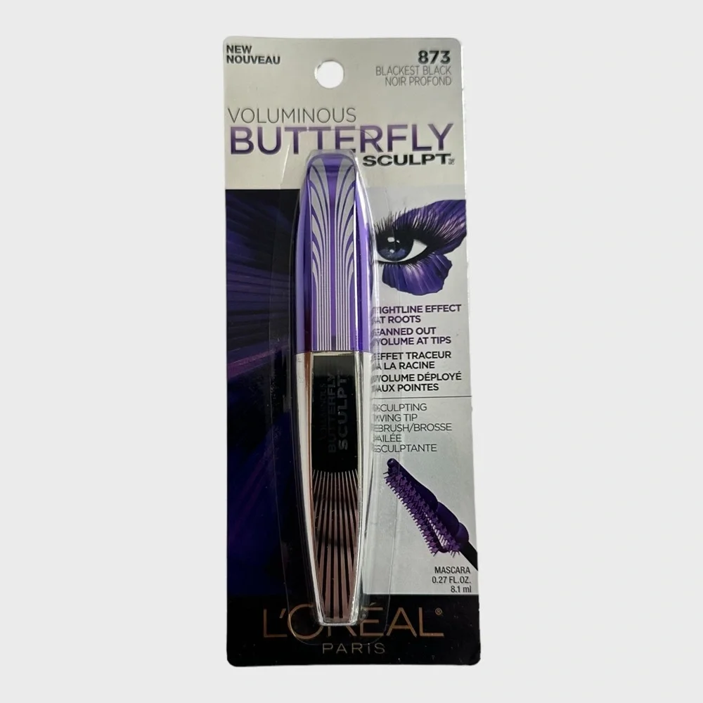 L'Oreal Paris Voluminous Butterfly Sculpt Mascara 873 Blackest Black